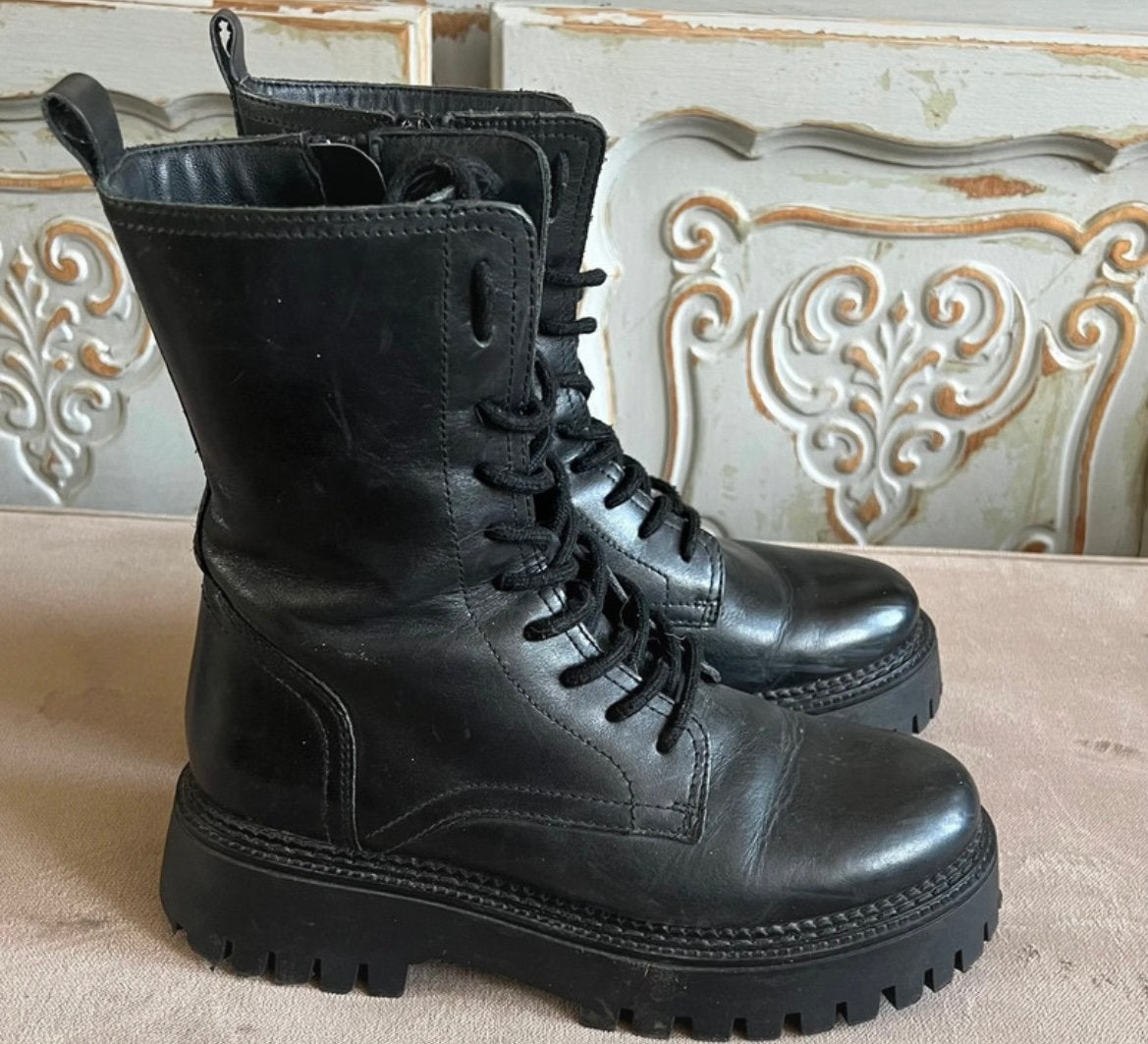 Boots maat 38 Harper, Ophalen of Verzenden, Zo goed als nieuw, Zwart