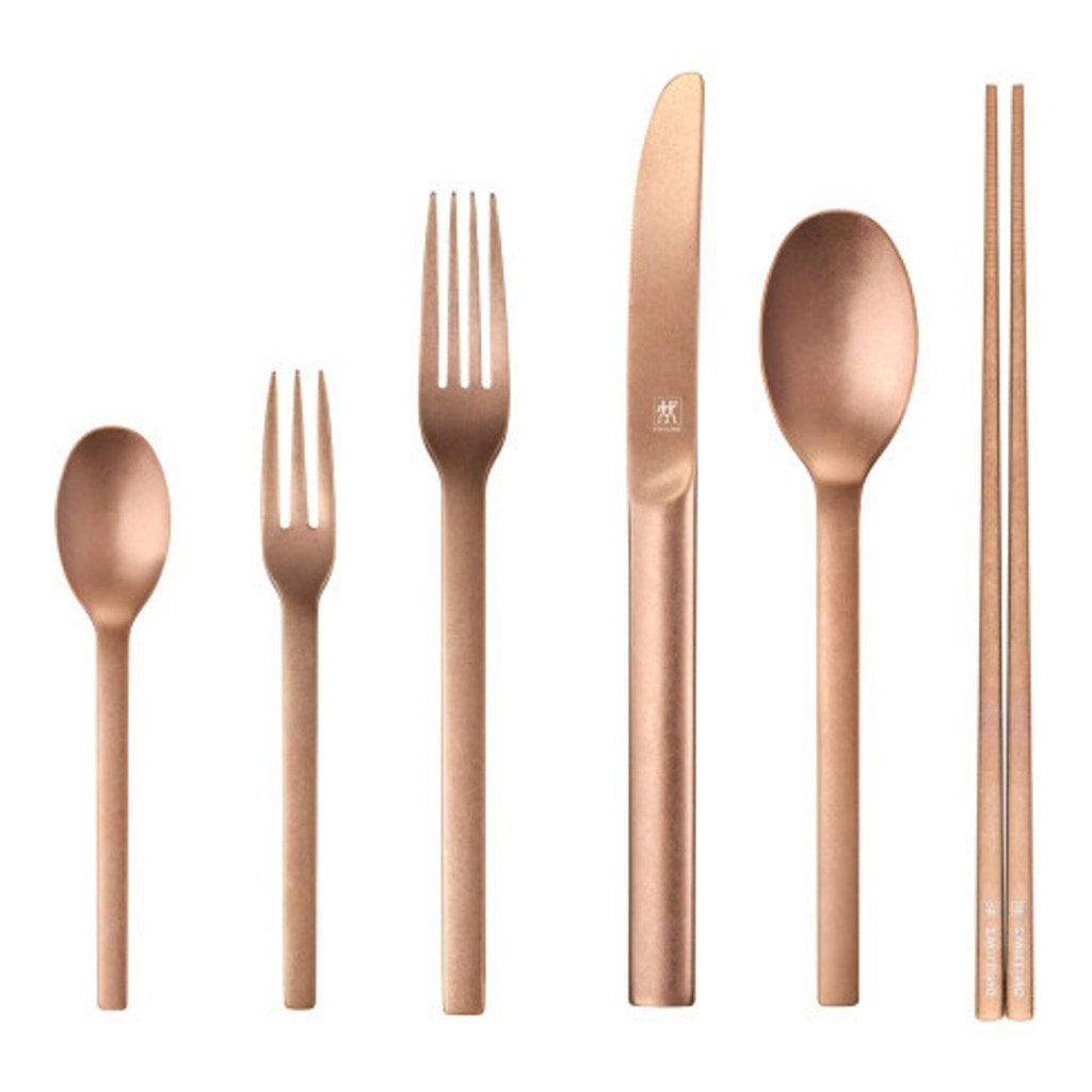 Zwilling Minimale Bestekset 68-delig Mat Roségoud NIEUW, Bestekset, Overige typen, Nieuw, Ophalen of Verzenden