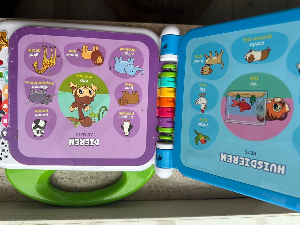 VTech Mijn Eerste 100 Woordjes Boek - Interactief, Ophalen, Zo goed als nieuw, Overige typen, Met geluid