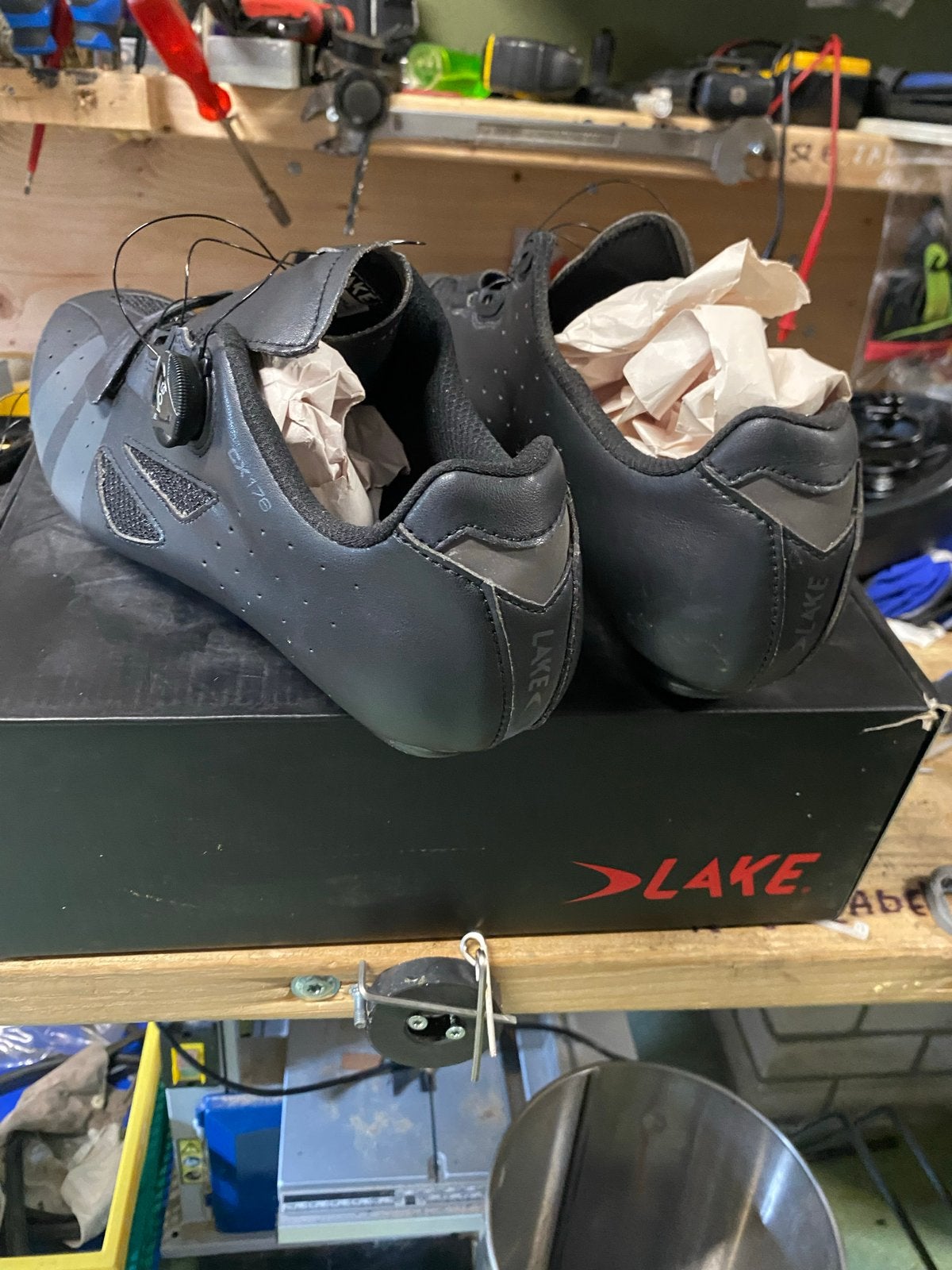 Lake CX176 fietsschoenen - Nieuw kleur zwart, Ophalen, Zo goed als nieuw, Schoenen