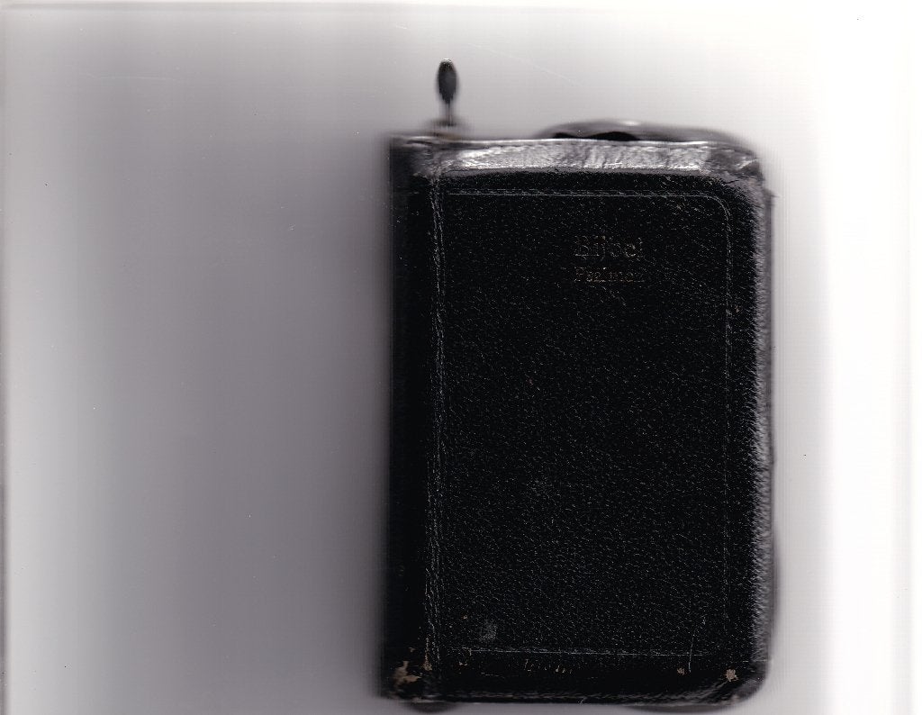 Bijbel Zakbijbel Psalmen Duimgrepen Werkende ritssluiting, Boeken, Godsdienst en Theologie, Ophalen of Verzenden, Gelezen