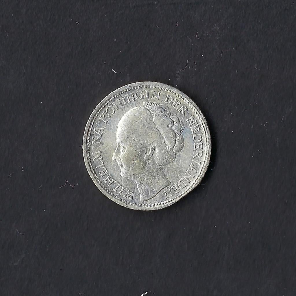 10 cent (dubbeltje) 1941 PP Wilhelmina, Postzegels en Munten, Munten | Nederland, Ophalen of Verzenden, Koningin Wilhelmina, 10 cent