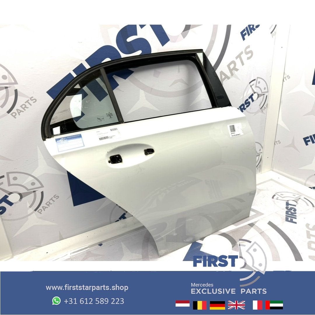 W177 V177 DEUR RECHTSACHTER WIT A KLASSE SEDAN A1777321000 P, Gebruikt, -, Deur, Achter