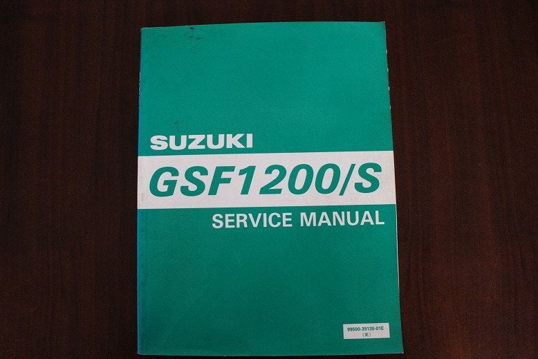 Suzuki GSF1200 S 1996 Bandit motorcycle service manual T ST, Ophalen of Verzenden, Suzuki