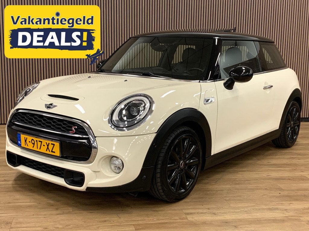 Mini Mini 2.0 Cooper S Chili Serious Business|Automaat|Opend, Auto's, Mini, 1998 cc, Gebruikt, 4 stoelen, Leder
