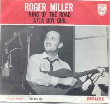Roger Miller- King of the Road, 7 inch, Ophalen of Verzenden, Zo goed als nieuw, Beschermende buitenhoes