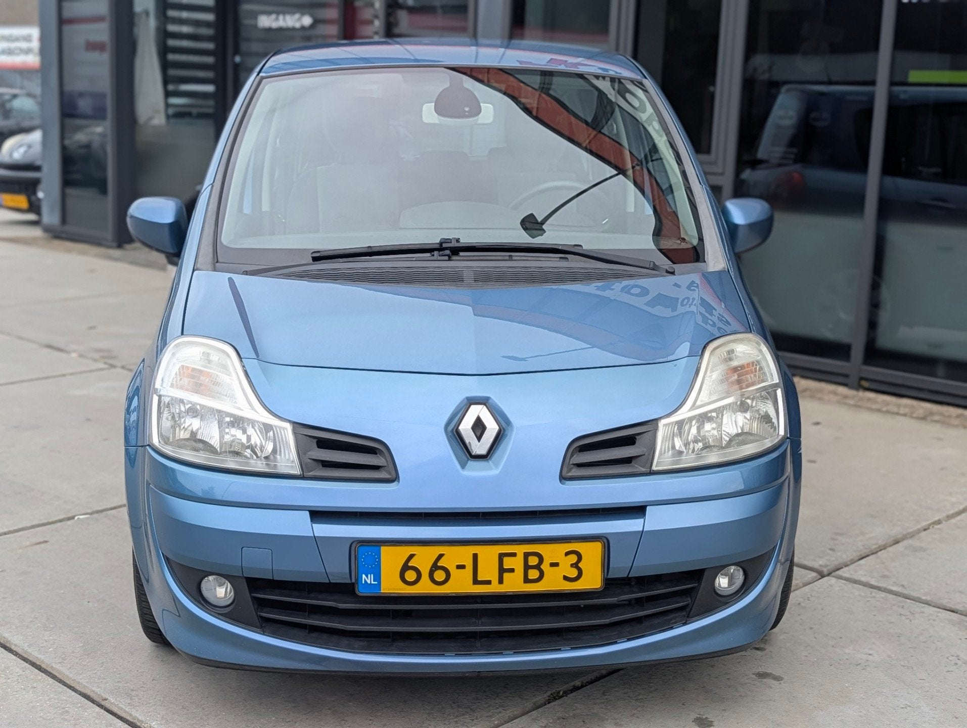 Renault Grand Modus 1.6-16V Dynamique - Automaat - Airco -, Auto's, Stof, Gebruikt, Zwart, Origineel Nederlands