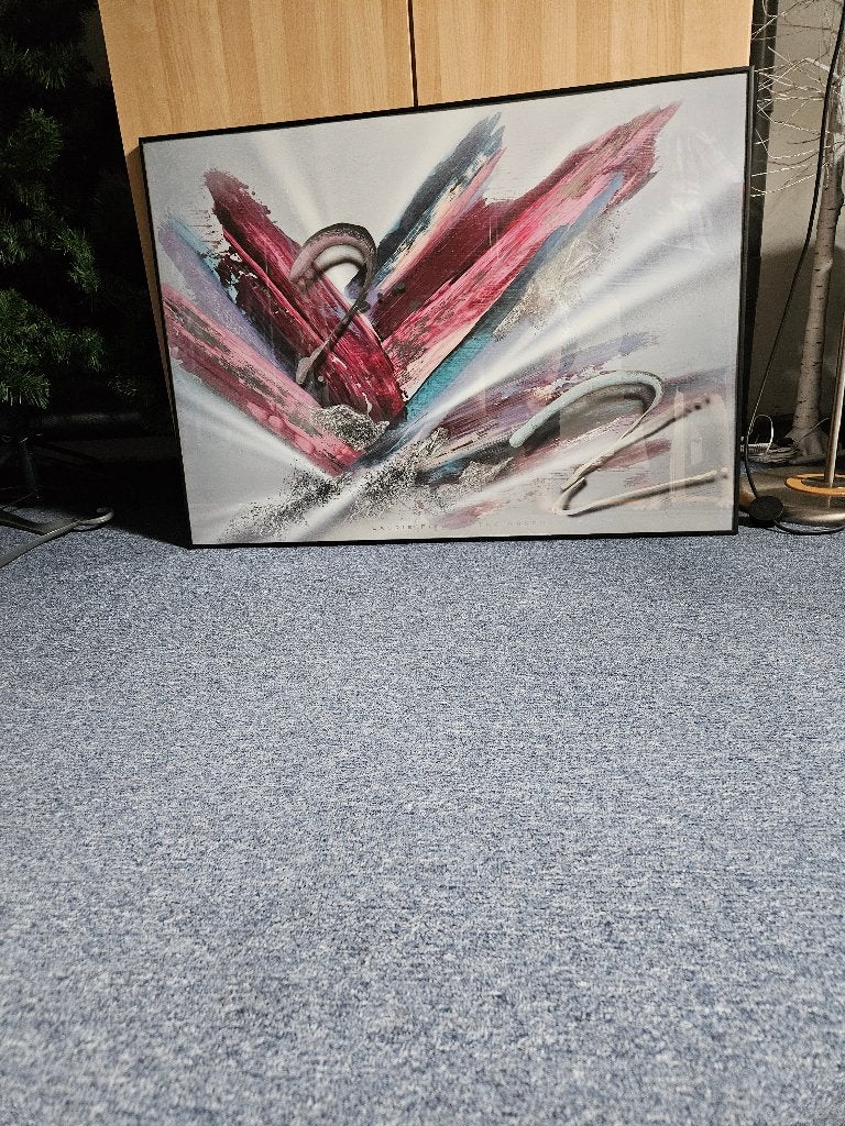 Modern Abstract Schilderij met 3D-effect, Ophalen