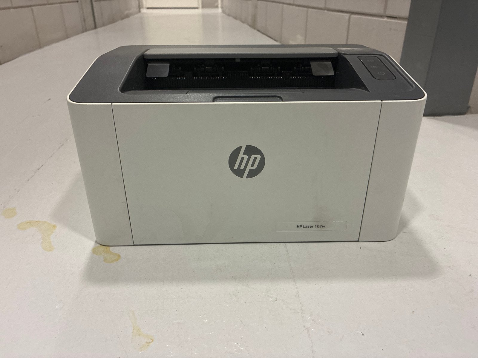 HP Laser 107w Laserprinter - Compact en Draadloos, Computers en Software, Printers, Ophalen, Zwart-en-wit printen, Printer, Zo goed als nieuw