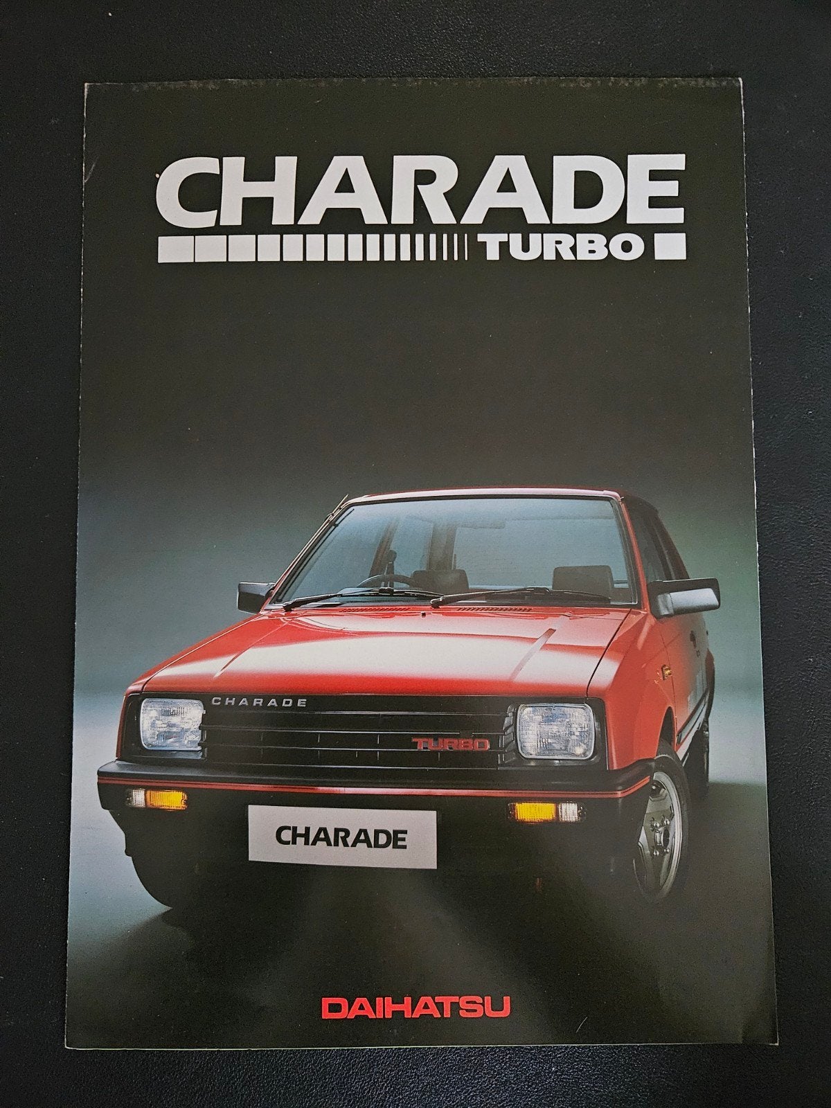 Brochure Daihatsu Charade Turbo, Ophalen of Verzenden, Zo goed als nieuw, Overige merken
