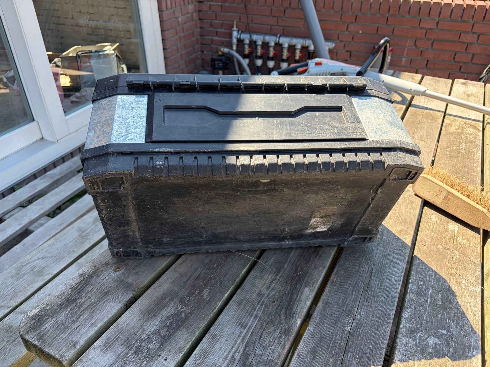 Robuuste Stanley gereedschapskist, Doe-het-zelf en Verbouw, Ophalen, Gebruikt