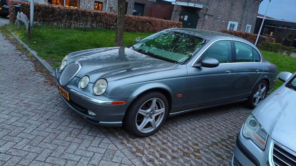 Jaguar s-type 2.5  v6  automaat van 2002, Automaat, Beige, Leder, Particulier