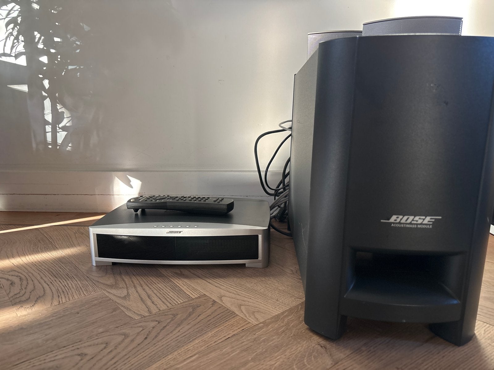 Bose 3-2-1 Acoustimass Home Cinema Systeem met DVD-speler, Overige merken, Ophalen of Verzenden, Dvd-speler, Gebruikt