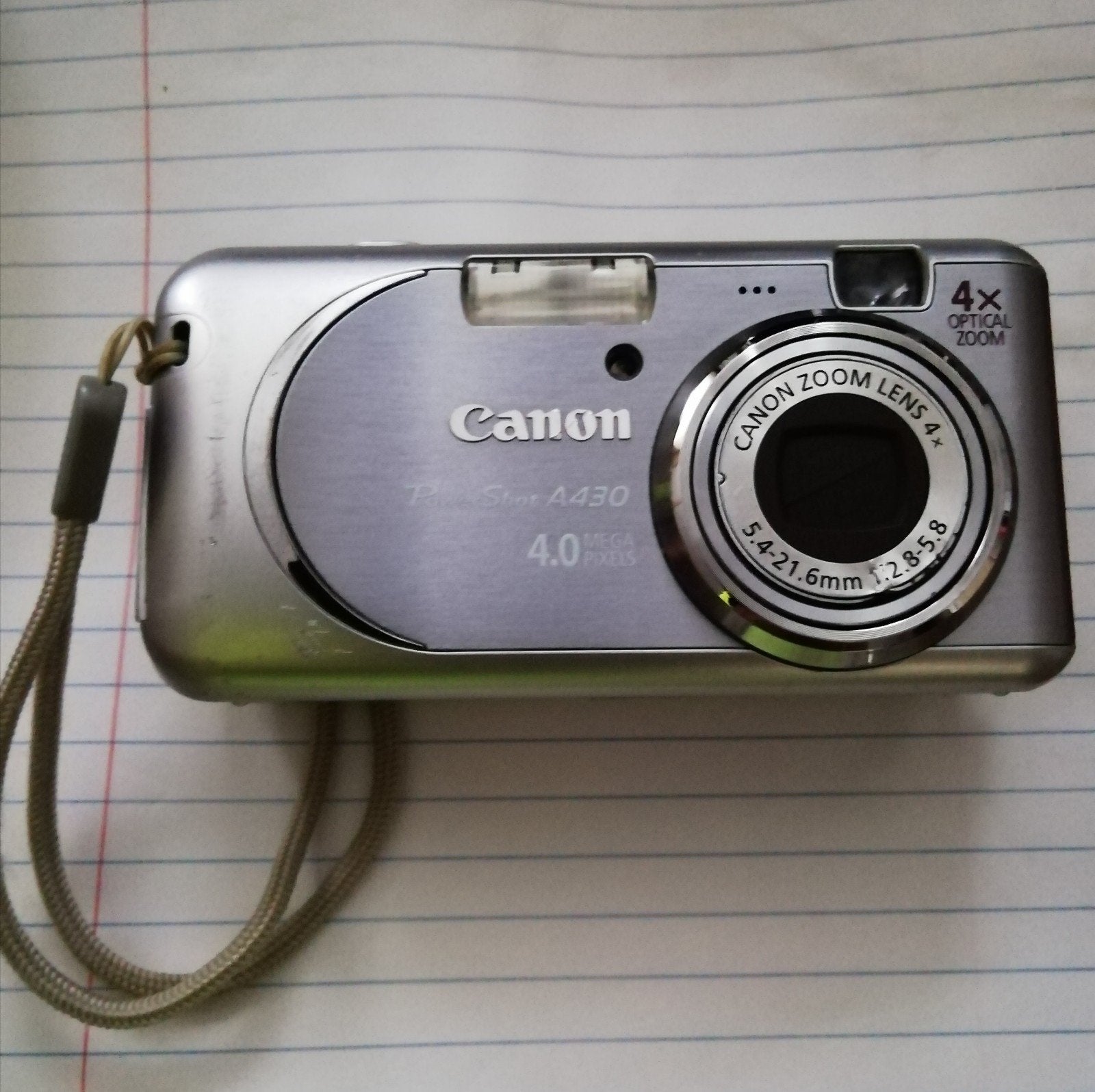 Canon PowerShot A430 Compactcamera - Goede Staat, Ingebouwde flitser, Gebruikt, Canon, Ophalen of Verzenden
