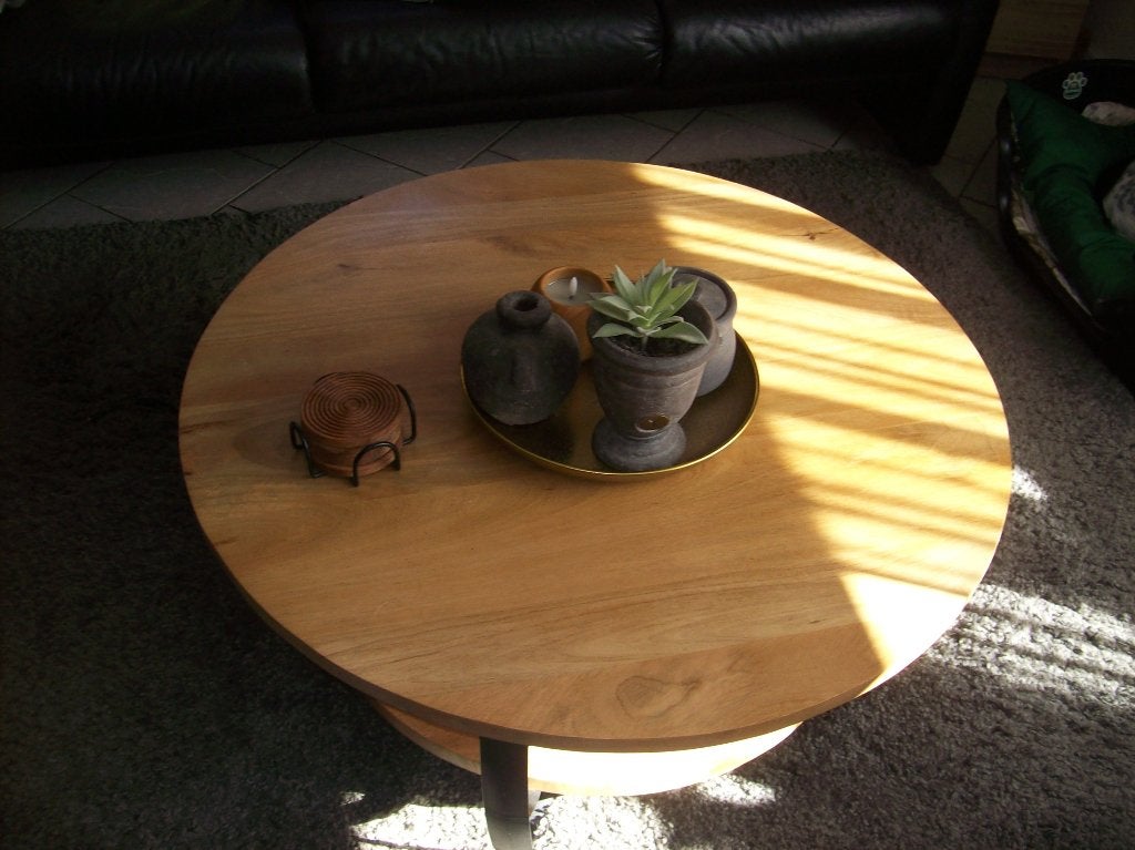 salontafel  rond  50 euro, Ophalen, 50 tot 100 cm, Rond, Nieuw