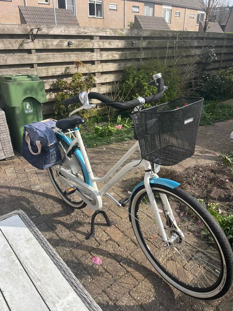 Prachtige Cortina damesfiets, Fietsen en Brommers, Fietsen | Dames | Damesfietsen, Versnellingen, Zo goed als nieuw, 50 tot 53 cm