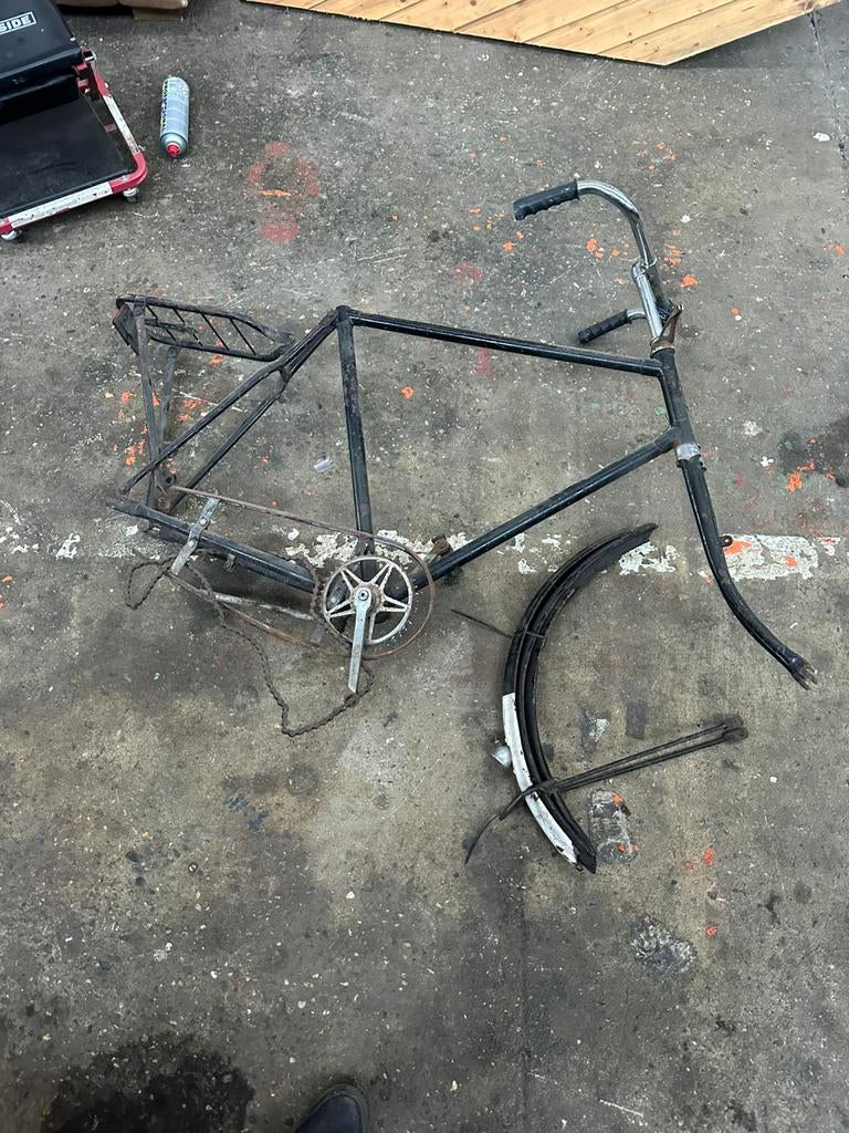 Heren fiets oldtimer jaren 40 gazelle en fongers, Fietsen en Brommers, Fietsen | Oldtimers, Ophalen of Verzenden