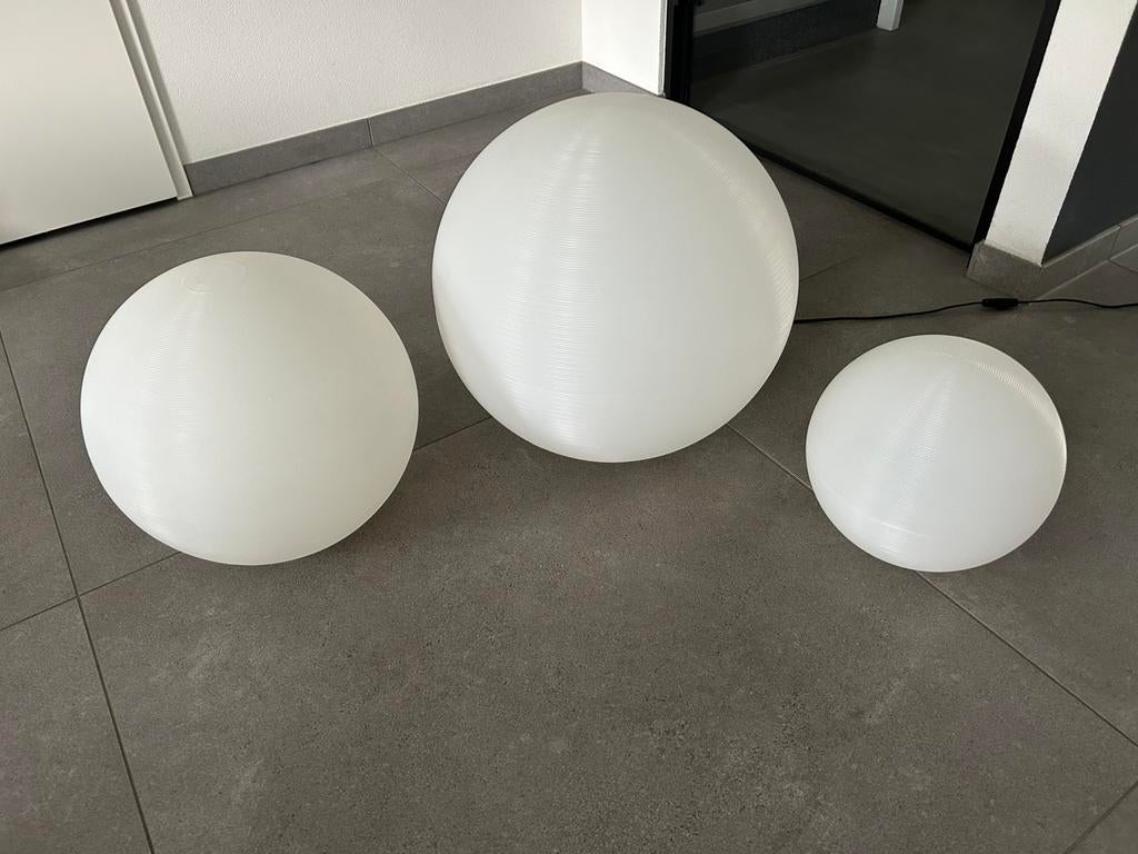 SCE France Stratus ball space age retro design vloerlampen, Huis en Inrichting, Ophalen, Zo goed als nieuw