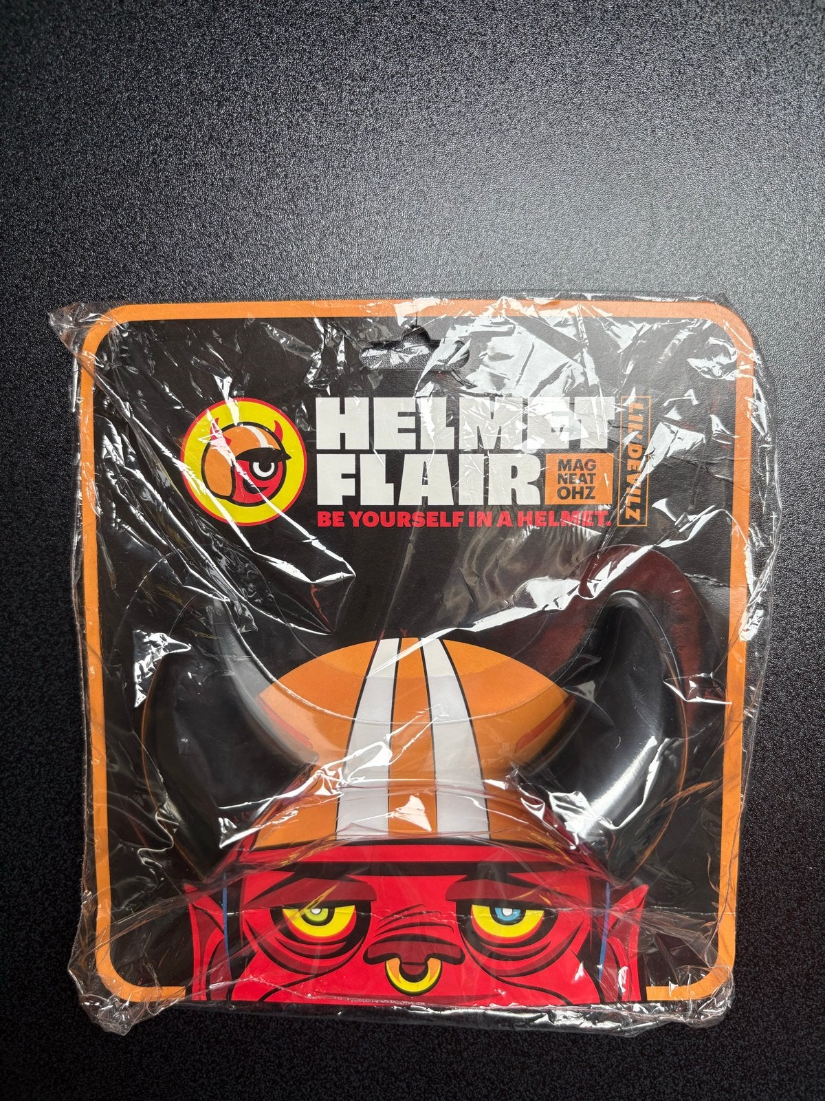 Duivelshoorns voor helm - Helmet Flair (VS), Motoren, Ophalen of Verzenden, Nieuw