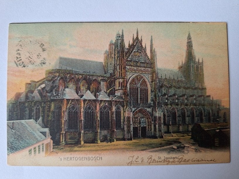 AK - Hertogenbosch - St. Janskerk (1903), Verzenden, Voor 1920, Gelopen, Noord-Brabant