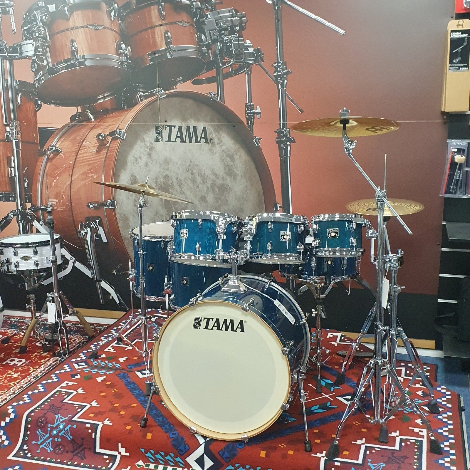 Tama Superstar Exotic: 7pcs shellset + tomholders!, Muziek en Instrumenten, Drumstellen en Slagwerk, Ophalen of Verzenden, Nieuw