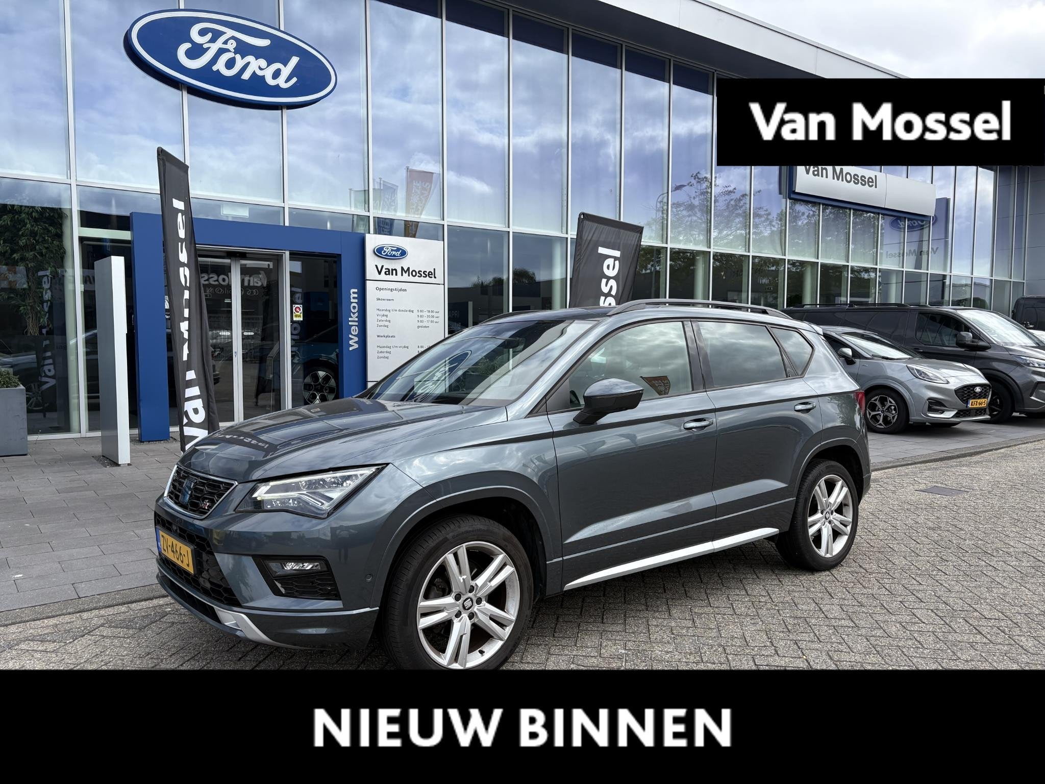 SEAT Ateca 1.5 TSI FR Business Intense | TREKHAAK, Auto's, Voorwielaandrijving, 12 maanden, Euro 6, 4 cilinders