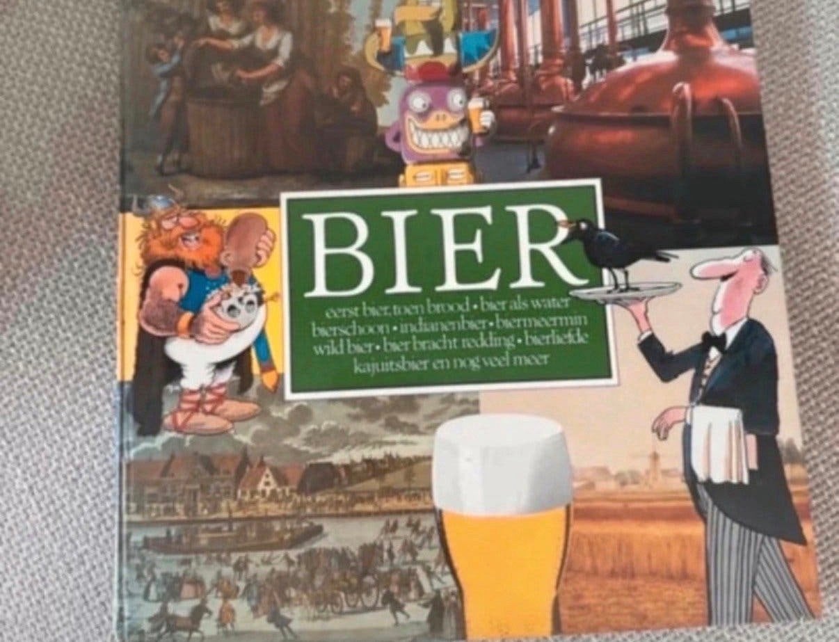 Bier, Eerst bier dan Brood - Mooi geïllustreerd boek, Ophalen of Verzenden, Gelezen, Overige gebieden, Overige typen