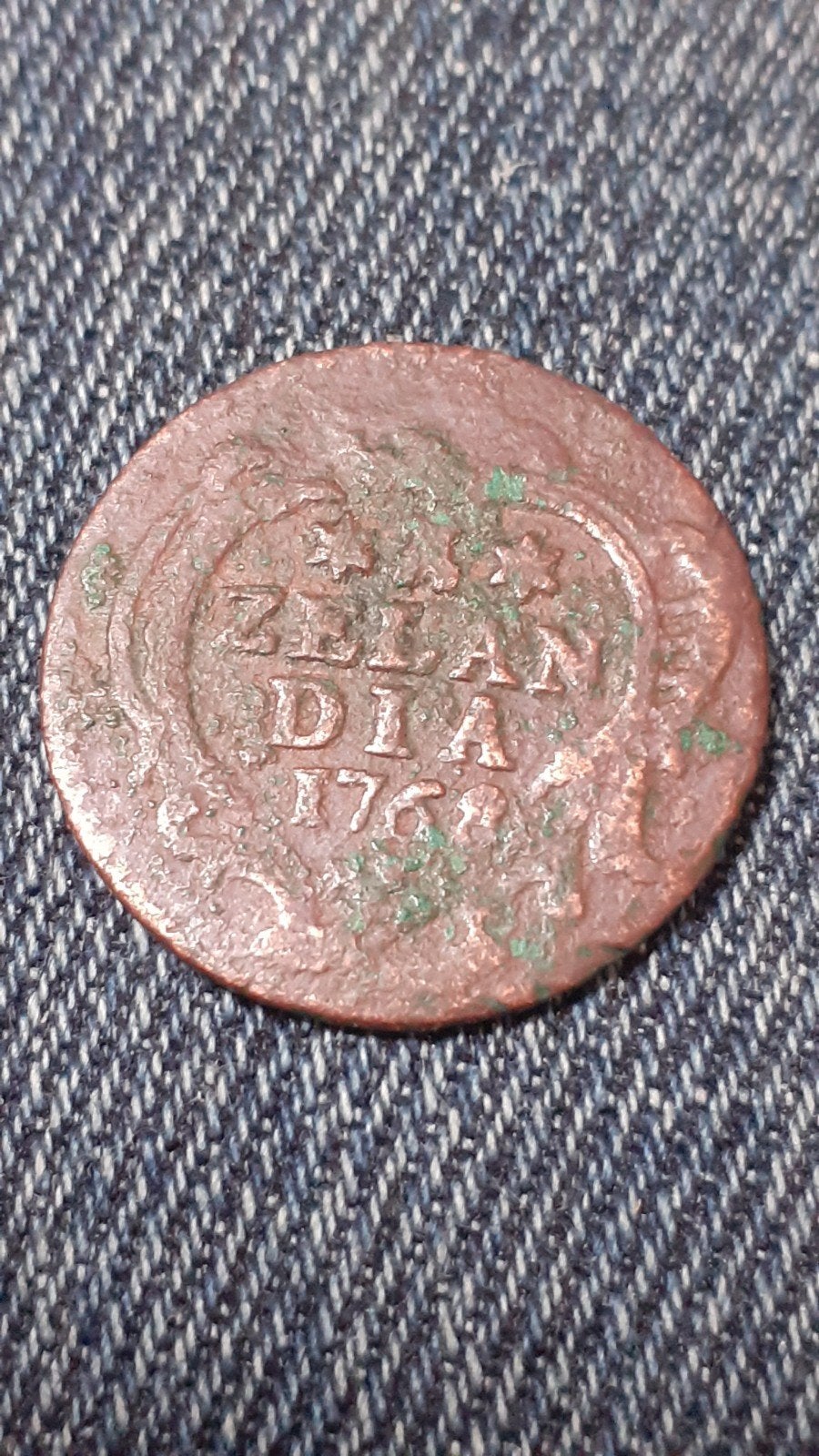 Oude Zeelandia munt 1768, Verzenden, Vóór koninkrijk, Overige waardes, Losse munt