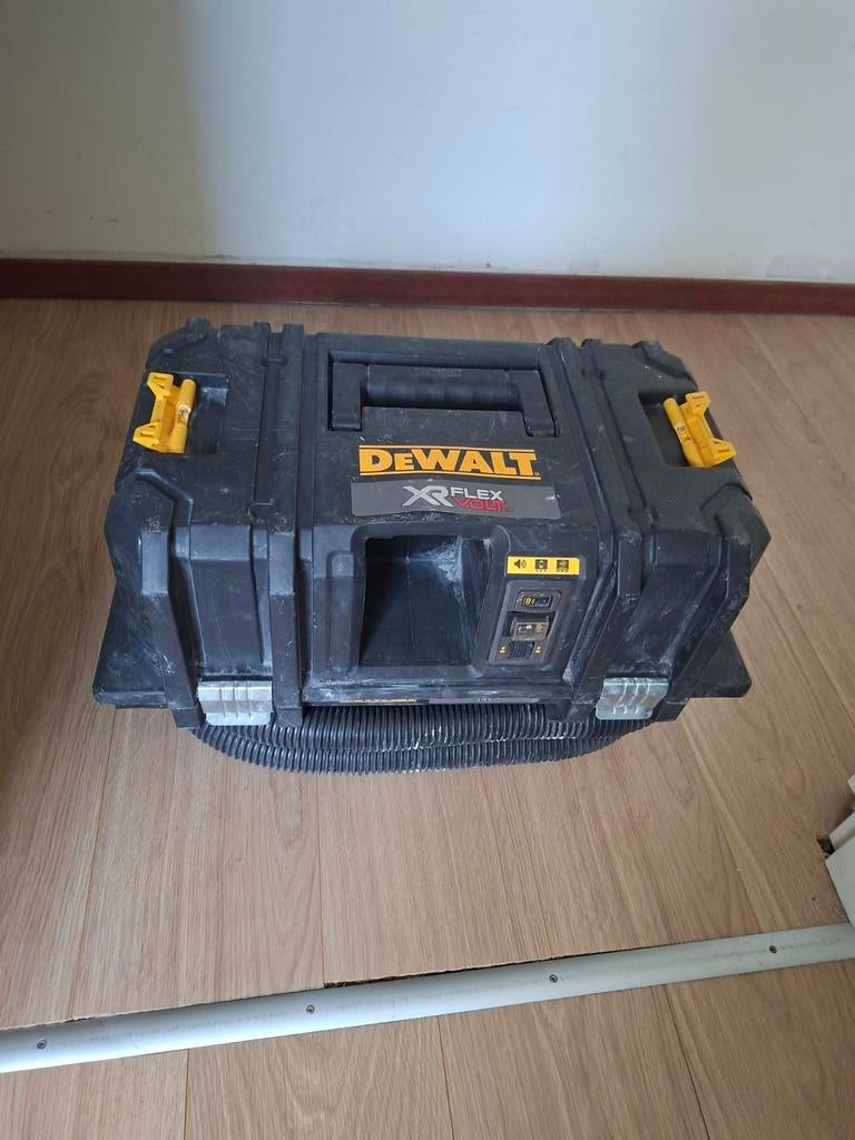 Dewalt Bouwstofzuiger 54V XR Flexvolt - Compact en Krachtig, Ophalen