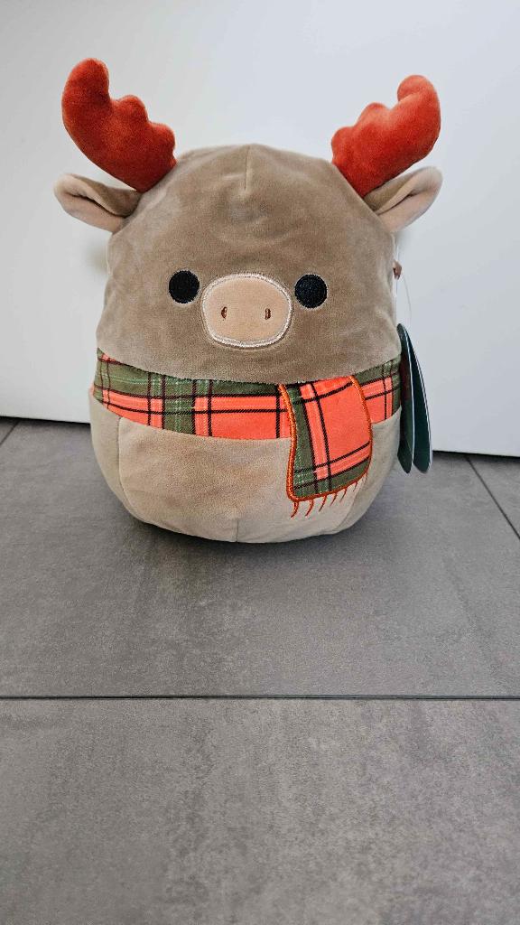 Squishmallow Patterson the Moose, Overige karakters, Overige typen, Nieuw, Ophalen of Verzenden