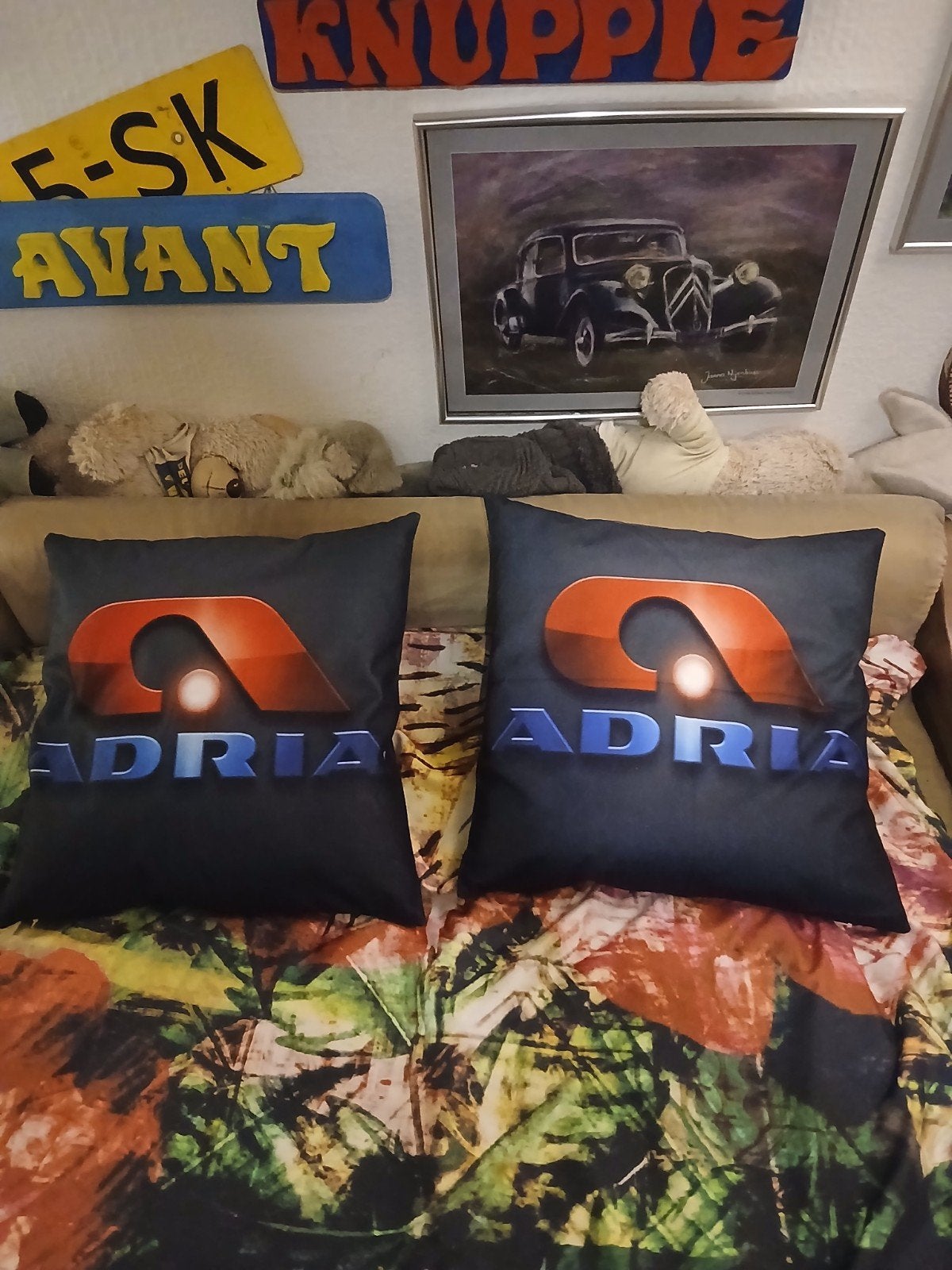 3x Adria Sierkussens - Nieuwstaat, Caravans en Kamperen, Ophalen, Zo goed als nieuw