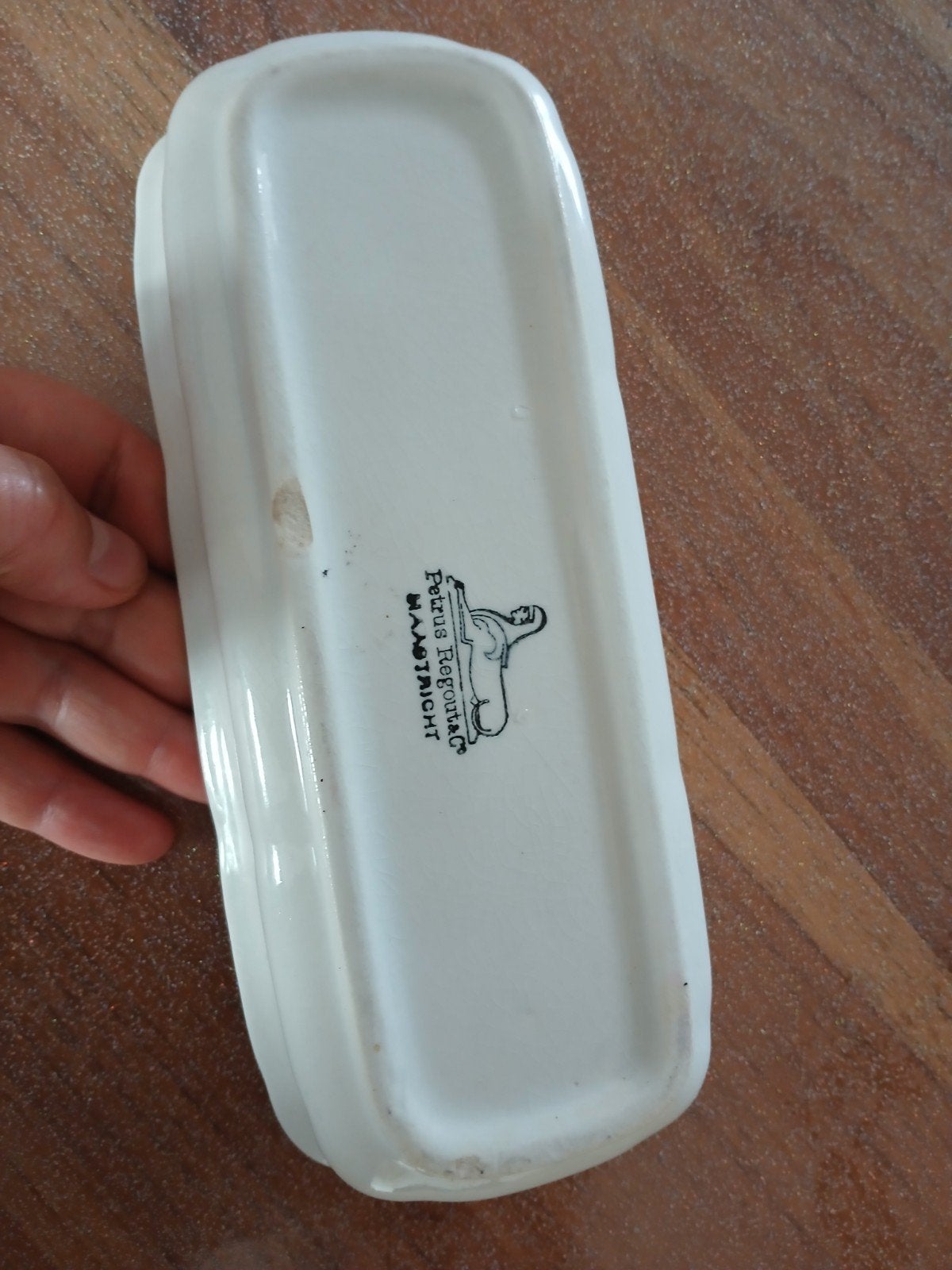 Vintage Petrus Regout Maastricht zeepbakje, Ophalen of Verzenden