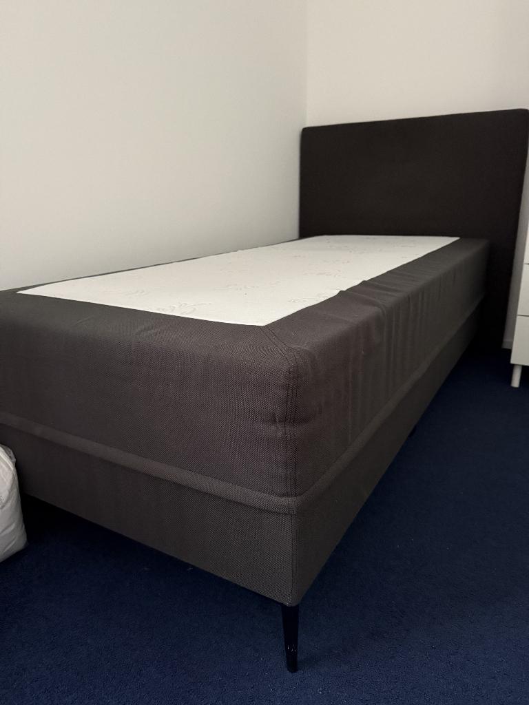 Boxspring Swiss sense 90x200 cm, Huis en Inrichting, Slaapkamer | Boxsprings, Ophalen, Gebruikt, 90 cm, Eenpersoons