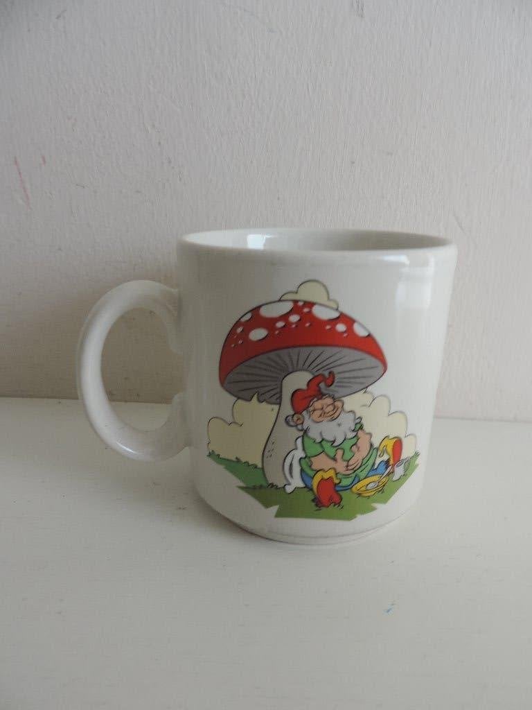 vintage efteling beker, Ophalen of Verzenden, Gebruikt, Gebruiksvoorwerp