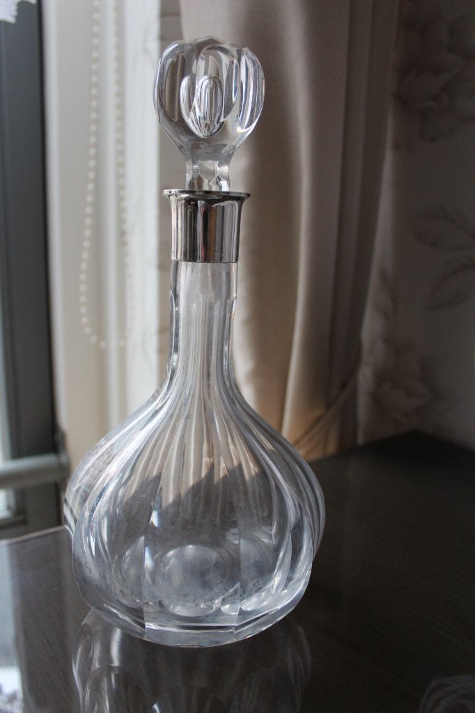 Vintage Gebruder Deyhle zilver karaf c 1930-1950, Ophalen of Verzenden