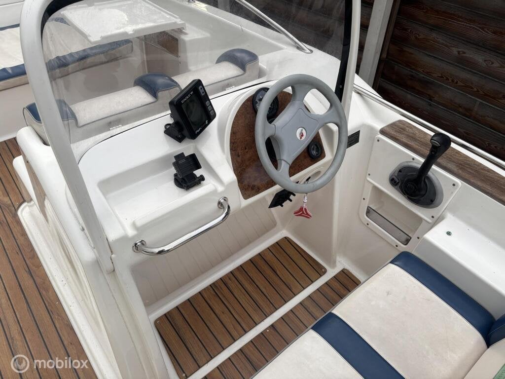 Quicksilver 500 console boot / 75 pk Mercury, Watersport en Boten, Binnenboordmotor