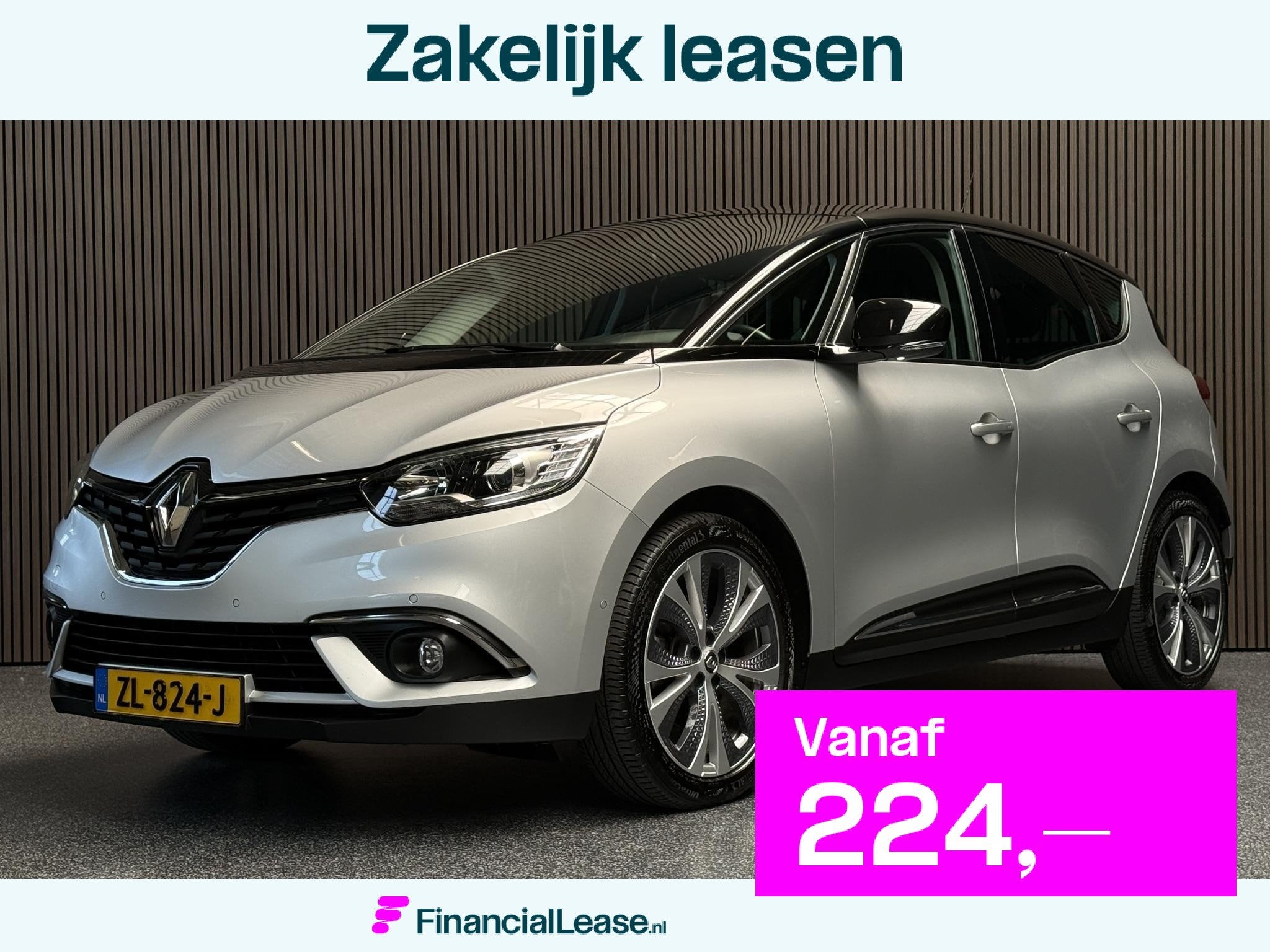 Renault Scénic 1.3 TCe Intens | Dodehoek | Camera | Carplay, Voorwielaandrijving, Euro 6, 4 cilinders, Leder en Stof