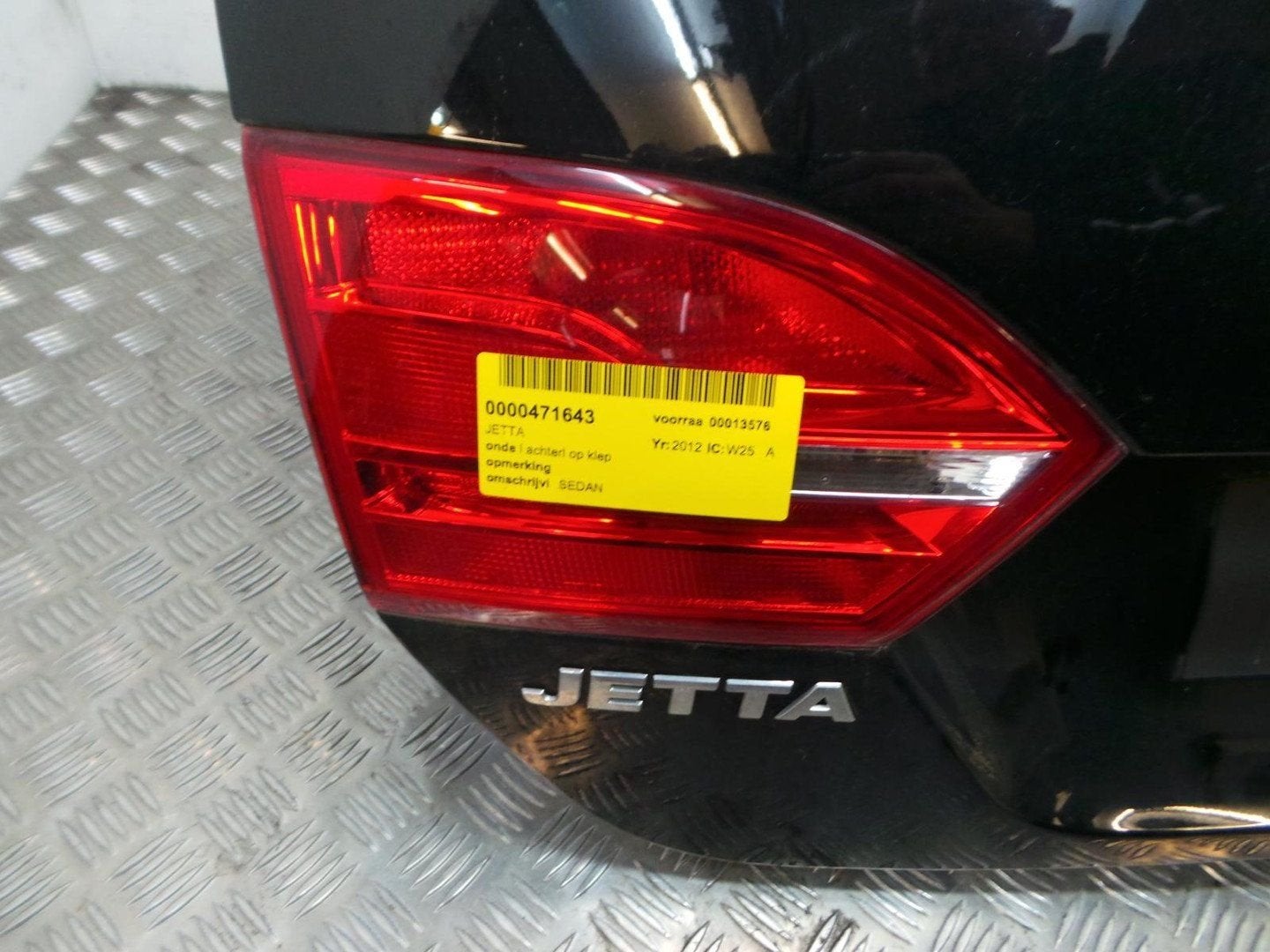 VOLKSWAGEN JETTA ACHTERLICHT L 2012, Ophalen of Verzenden, Gebruikt, Stiba lid