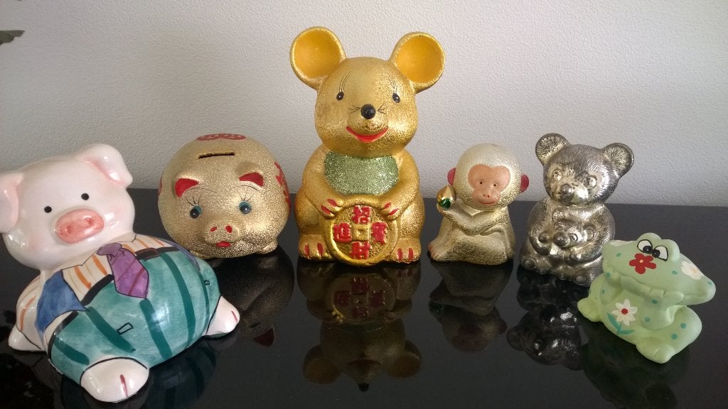 Spaarpotten, Verzamelen, Spaarpotten, Ophalen of Verzenden, Zo goed als nieuw, Steen, Aardewerk of Keramiek, Dier