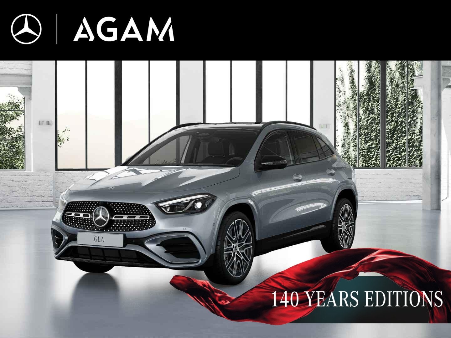 Mercedes-Benz GLA 250 e 140 Years Edition, 1800 kg, 4 cilinders, 16 kWh, 163 pk