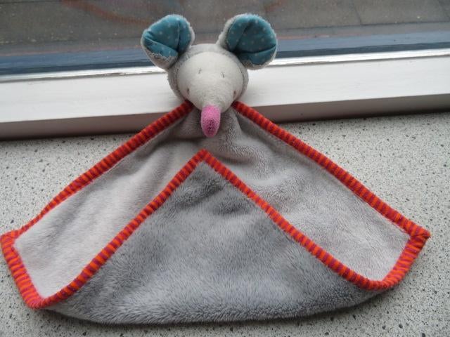 Knuffeldoek muis merk ZD Trading Action, Kinderen en Baby's, Speelgoed | Knuffels en Pluche, Ophalen of Verzenden, Zo goed als nieuw