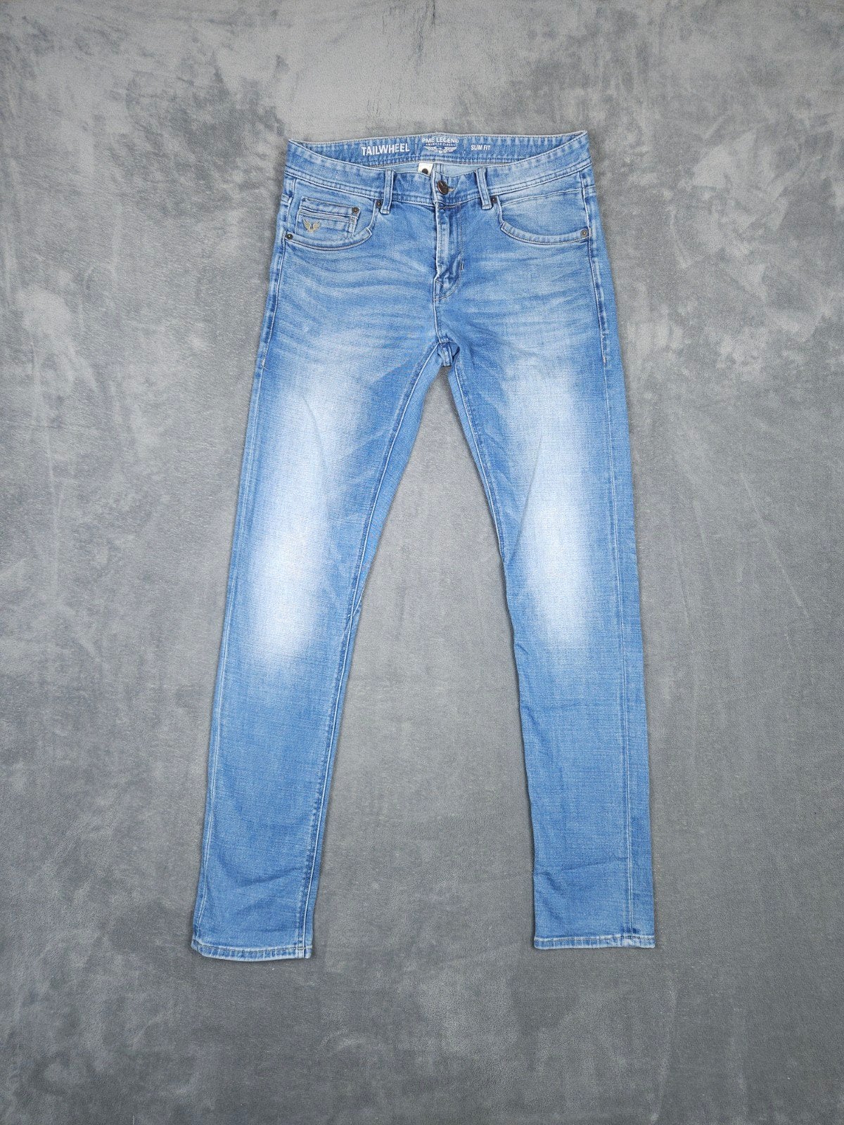 Pme Legend Tailwheel Broek W33 L36 Blauw Slim Jeans Pall Mal, Blauw, ., Ophalen of Verzenden, Zo goed als nieuw