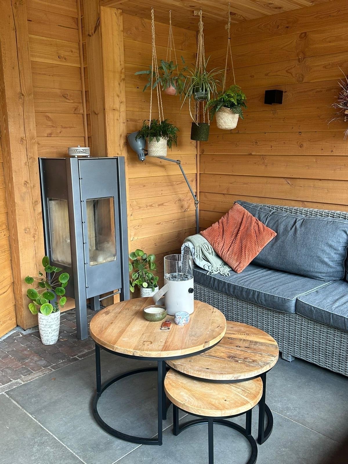 Cera Design Quadriga Houtkachel 6 kW, Ophalen, Gebruikt, Houtkachel, Vrijstaand