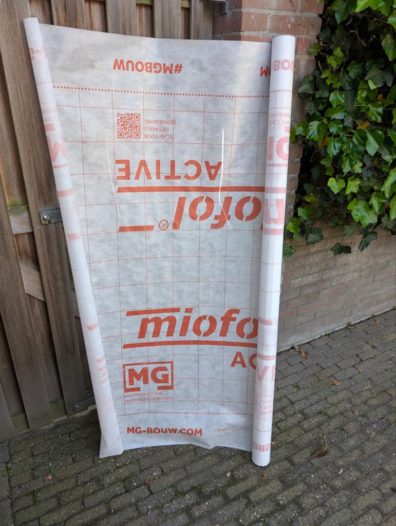 Restant klimaatfolie, Doe-het-zelf en Verbouw, Minder dan 4 cm, Overige materialen, Nieuw, Ophalen of Verzenden