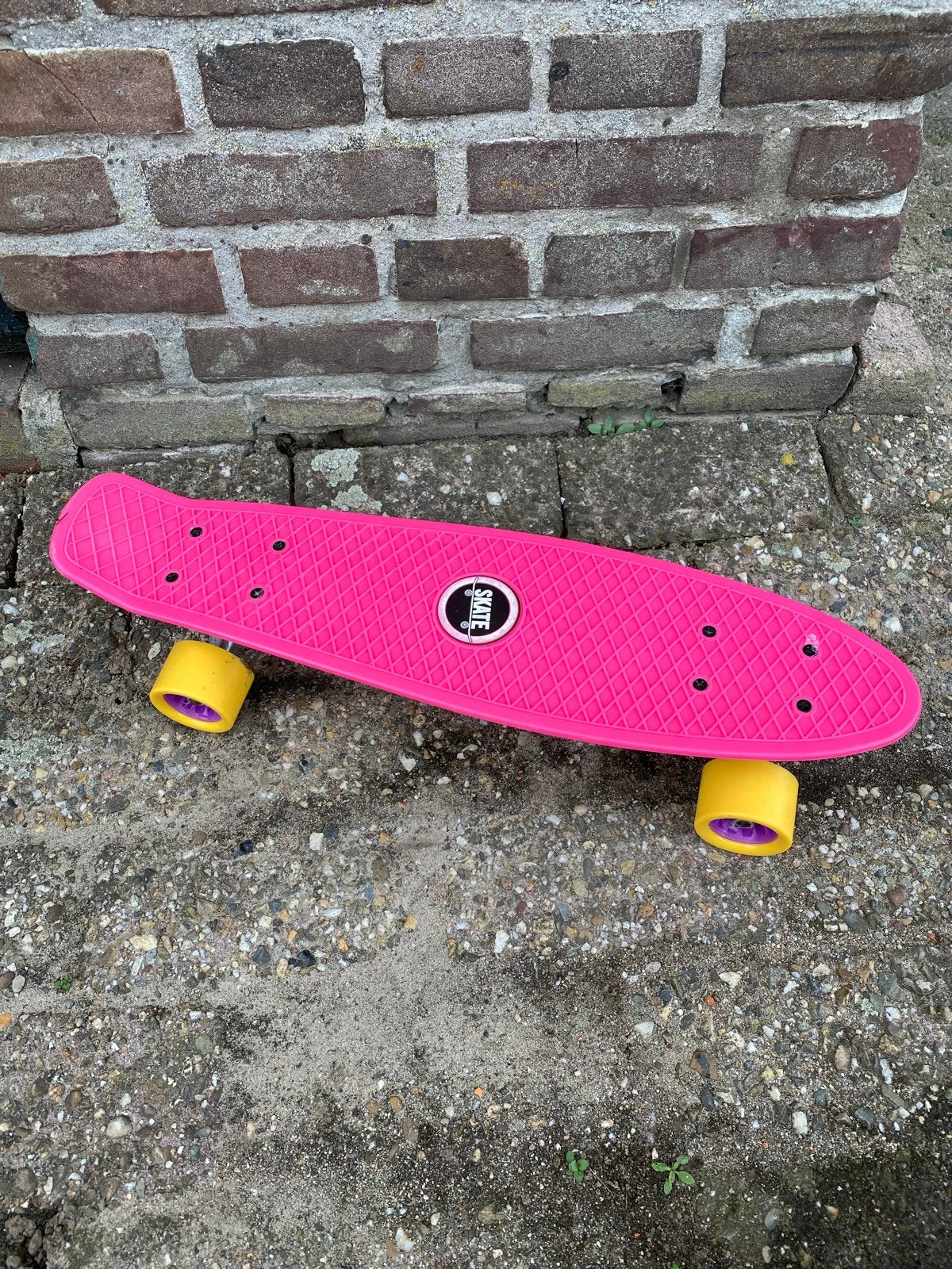 Roze Skateboard in Nieuwstaat - Perfect voor Beginners!, Sport en Fitness, Ophalen of Verzenden, Zo goed als nieuw, Skateboard