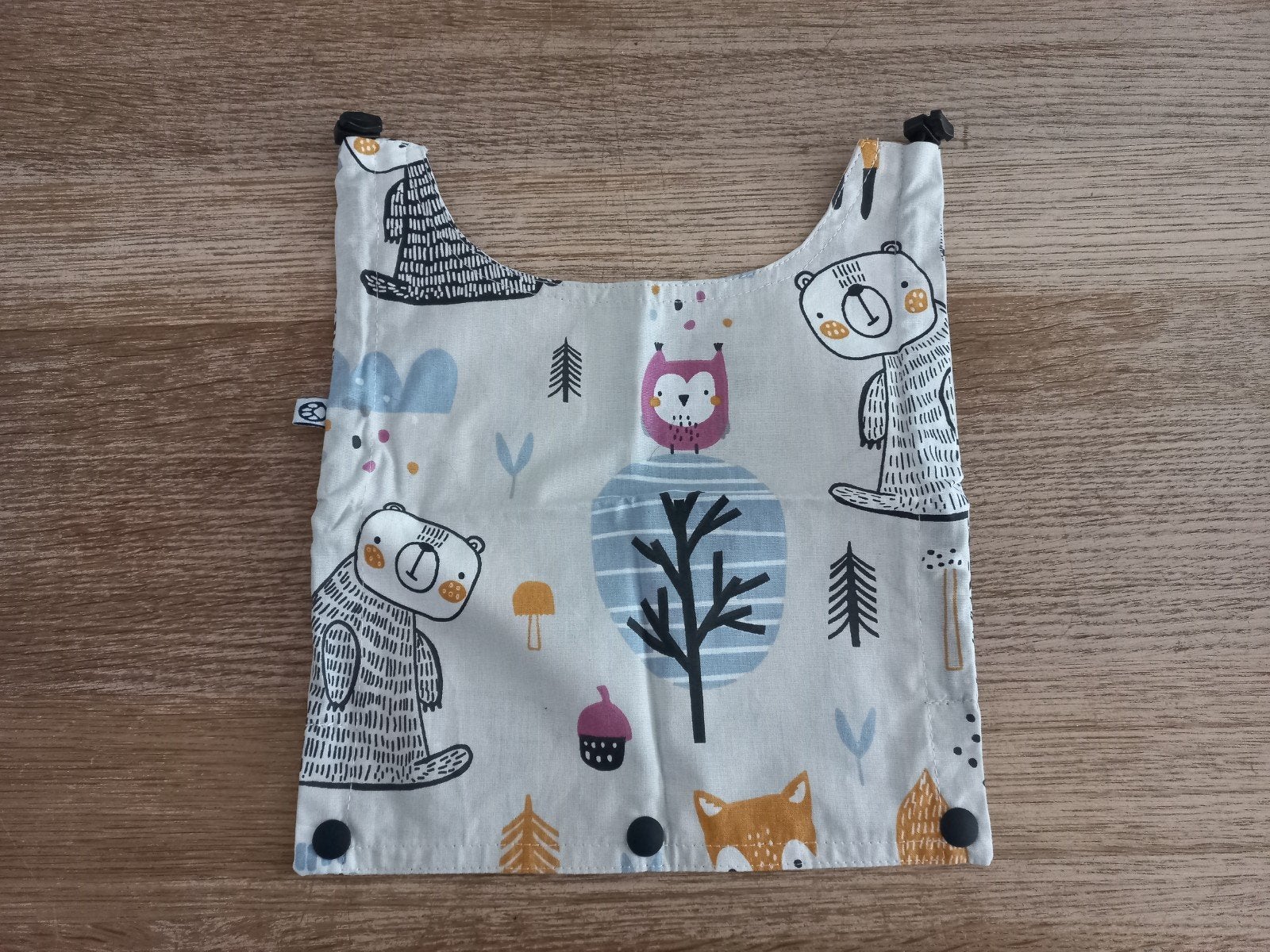Slaapkapje met bosdieren voor Neko draagzak, Overige merken, Nieuw, Ophalen of Verzenden, Buik, Rug of Zij