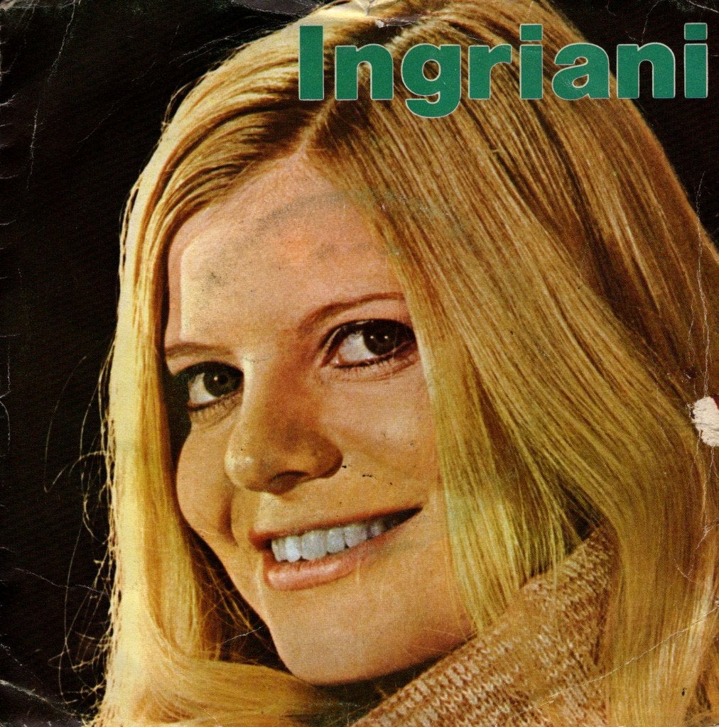 Ingriani - M'n hart is een tuin, 7 inch, Ophalen of Verzenden, Zo goed als nieuw, Fotohoes
