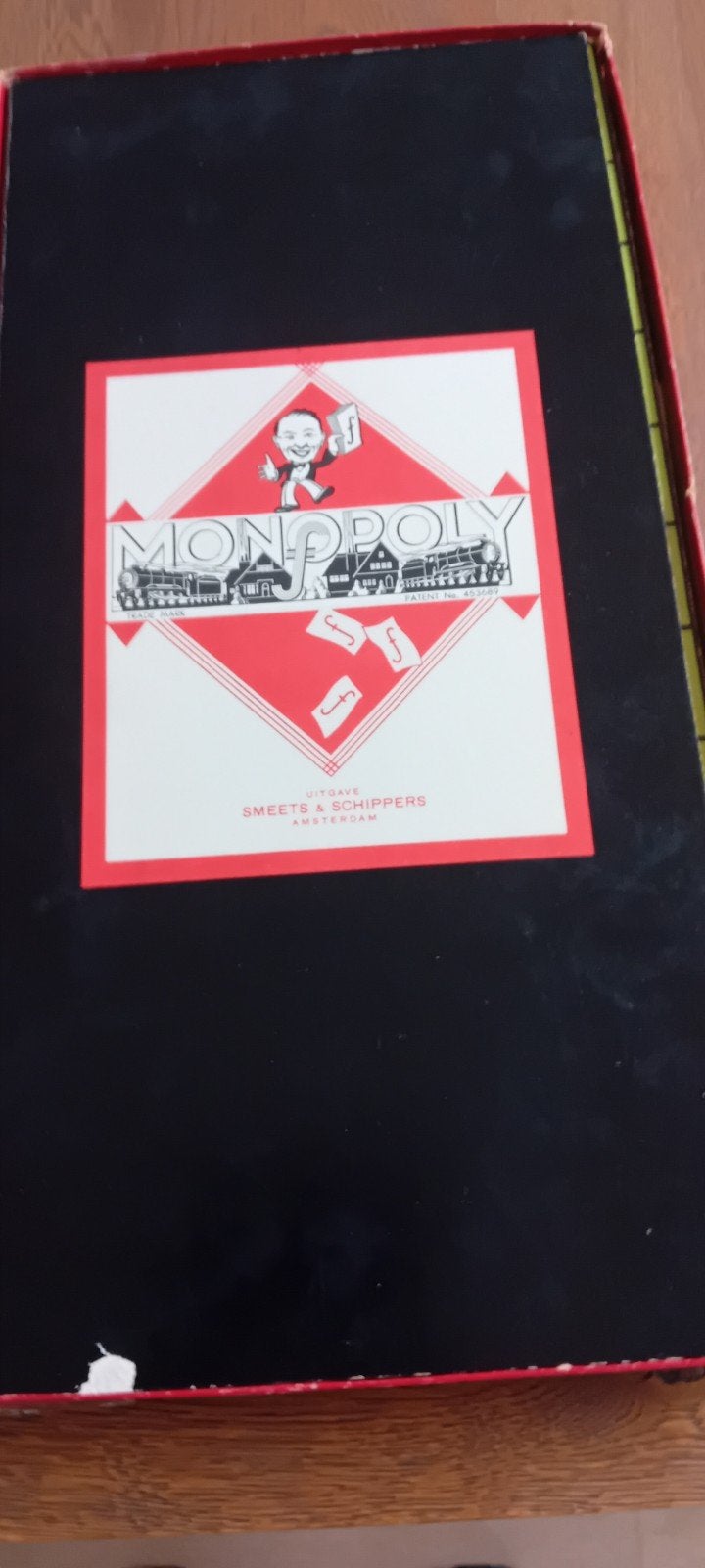 Vintage Monopoly Spel - Smeets & Schippers Amsterdam, Vijf spelers of meer, Ophalen, Gebruikt, Smeets & Schippers Amsterdam