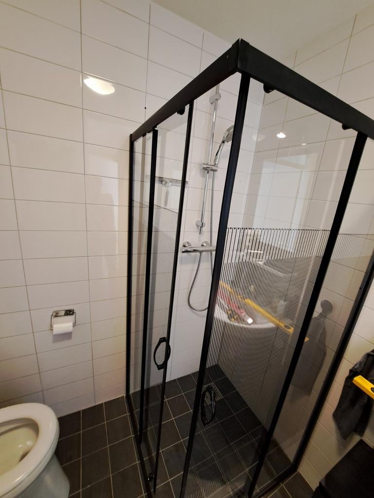 Douchecabine  zwart  90x90   h 185, Ophalen of Verzenden