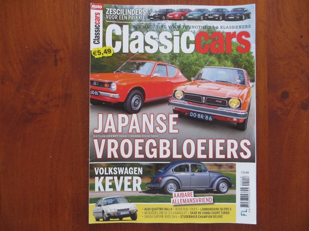 Classic Cars 29: Datsun Cherry 100A, Honda Civic 1200, Bond, Ophalen of Verzenden, Nieuw, Honda